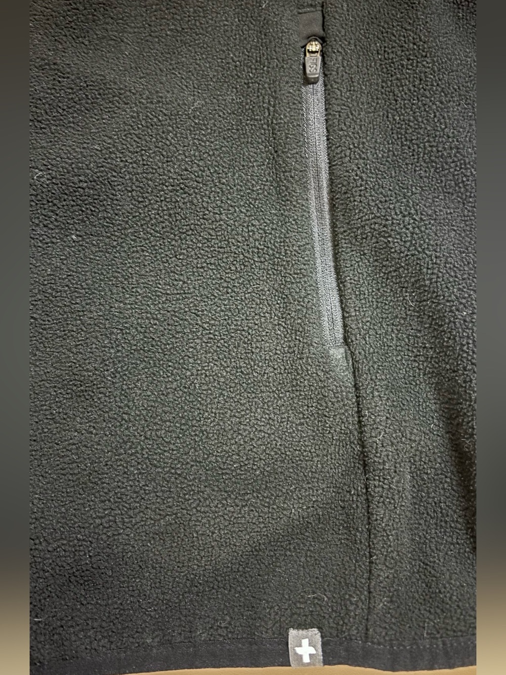 FIGS Black Casablanca Utility Vest Full Zip Size Large - Picture 7 of 12